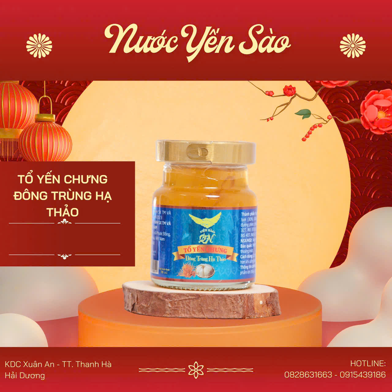 Yến Chưng Đông Trùng – DT01